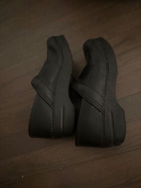 Black Slip-On Clogs dansko